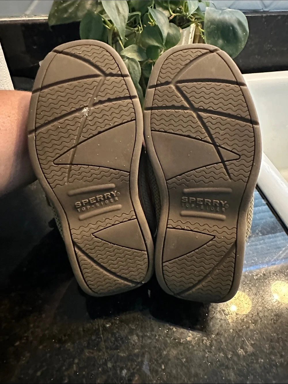 Sperry Kids Tan Leather Boat Shoes